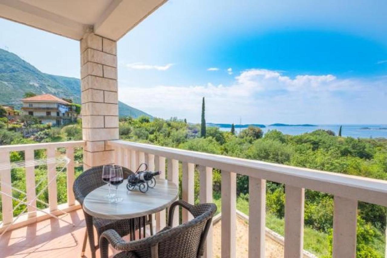 Villa Panorama Dubrovnik Mlini Buitenkant foto