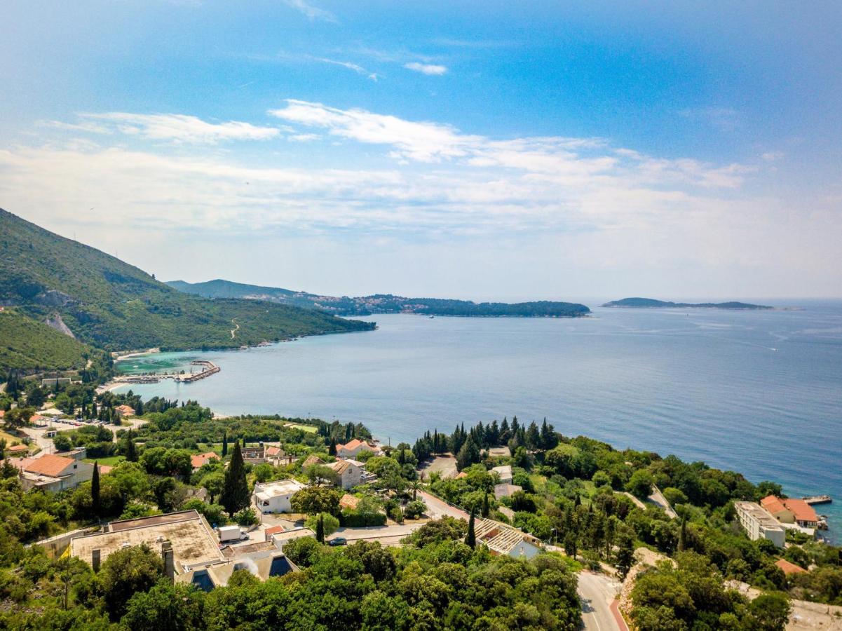 Villa Panorama Dubrovnik Mlini Buitenkant foto