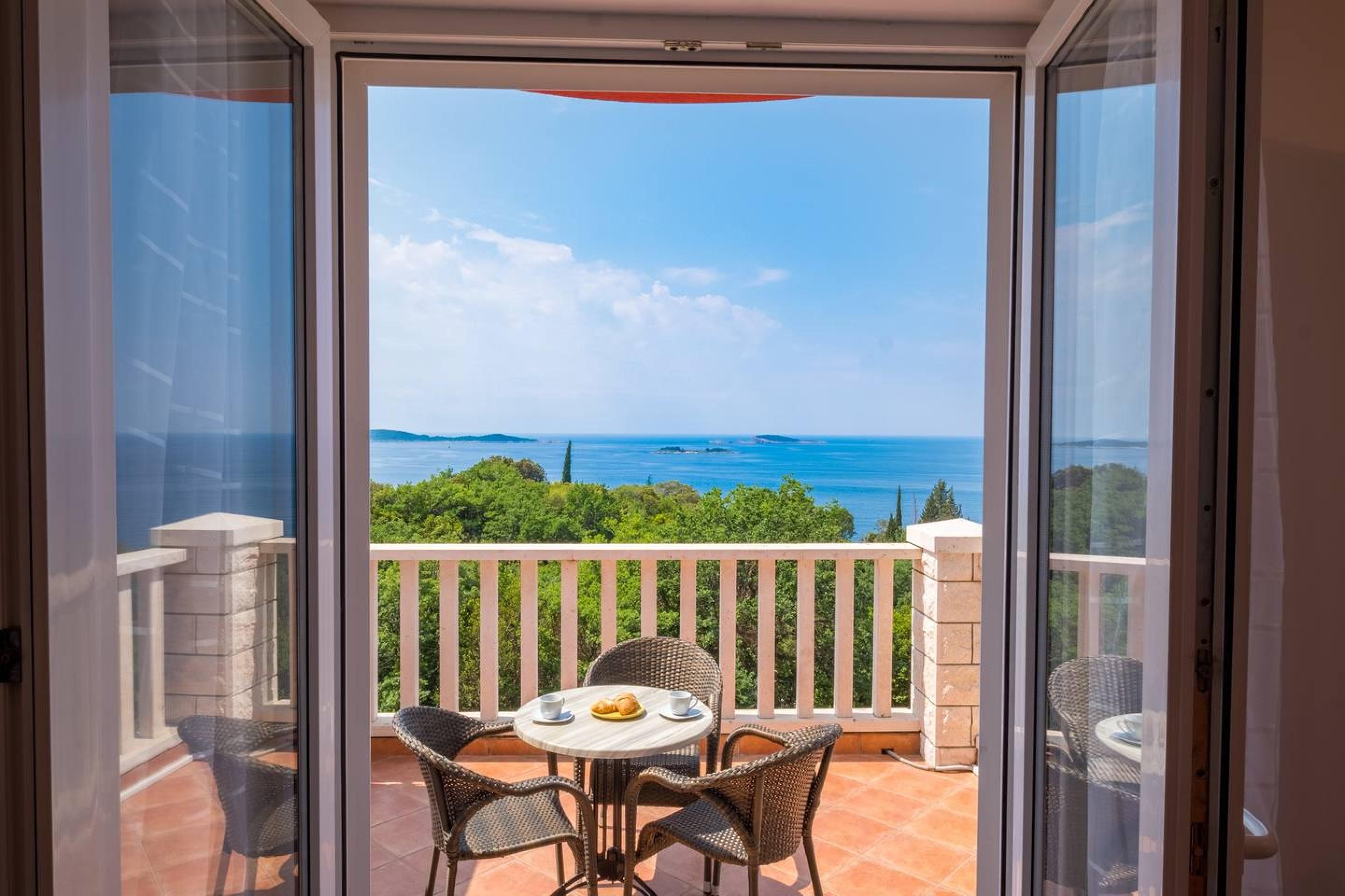 Villa Panorama Dubrovnik Mlini Buitenkant foto